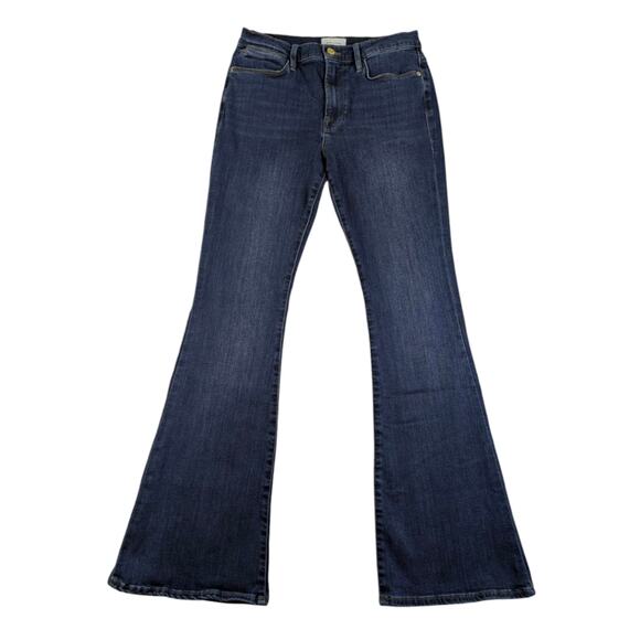 Frame Denim Women's Indigo Flare Jeans - Picture 4 of 8
